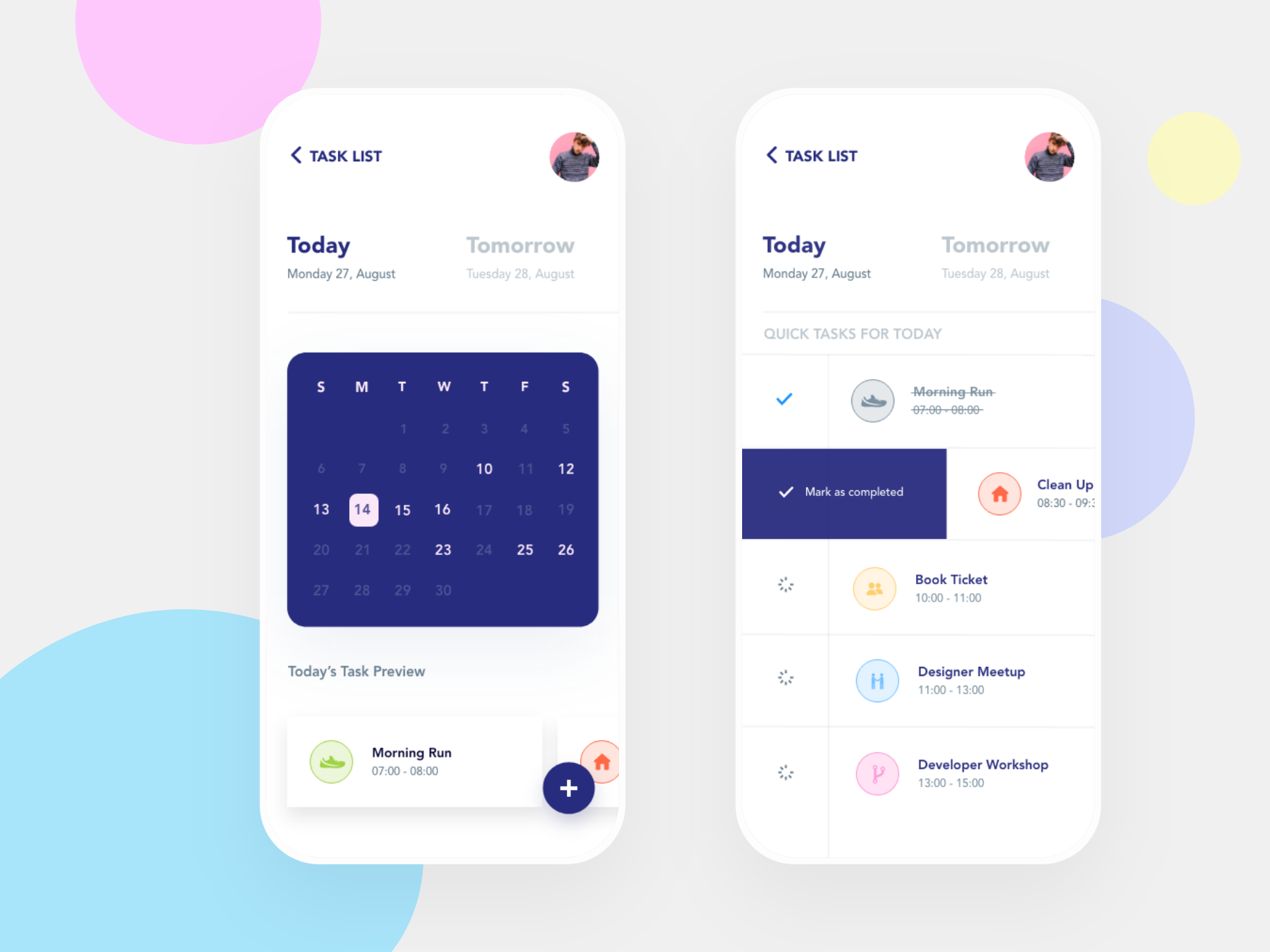 Task Manager App Concept by Ghulam Mustafa on Dribbble