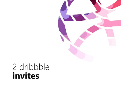 2 Dribbble Invites draft dribbble free giveaway invitation invite invites logo professional sing in