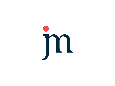 jm - HR managment company blue branding clever hr jm logo red