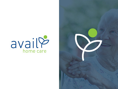 Avail Home Care Logo avail branding care design logo love top