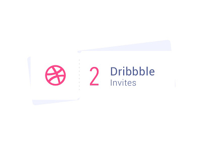 2 Dibbble Invites Giveaway