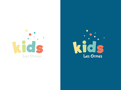 Kids Logo childcare children coloful colors design kids logo logotype nice unique work