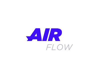 Air Flow blue branding clean clever colored corporate creative dark design dribbble identity illustration invite letter new professional top typography unique vector