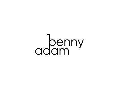 Benny Adam music label bemol branding clean italian bemol music nordic simple simple logo