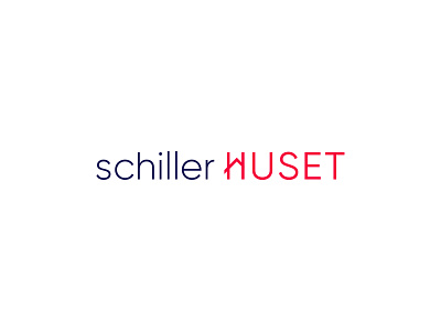 Schiller Huset Rebranding branding clean house logo logo design nordic