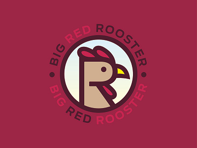 Big Red Rooster Logo