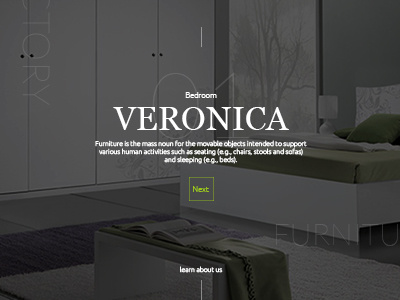 Furniture Factory Site (Main Page) desktop interface site style trend ui user web
