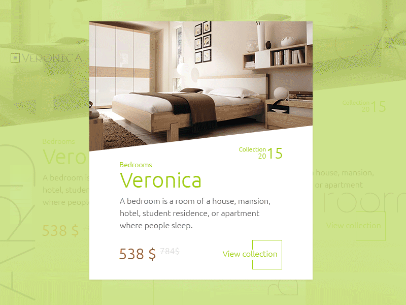 Furniture Factory Site (Card Product) desktop interface user trend style web ui site modular design card