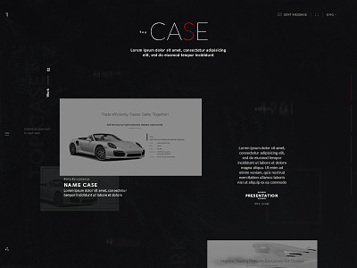 Rlashkevich ♦ Promo site ♦ Case desktop interface promo site style trend ui user web