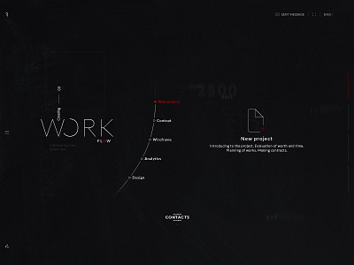 Rlashkevich ♦ Promo site ♦ Workflow desktop interface promo site style trend ui user web