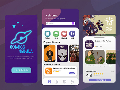 Comics Nebula App