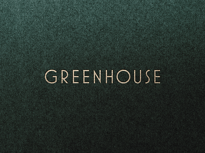 Green green logotype real estate