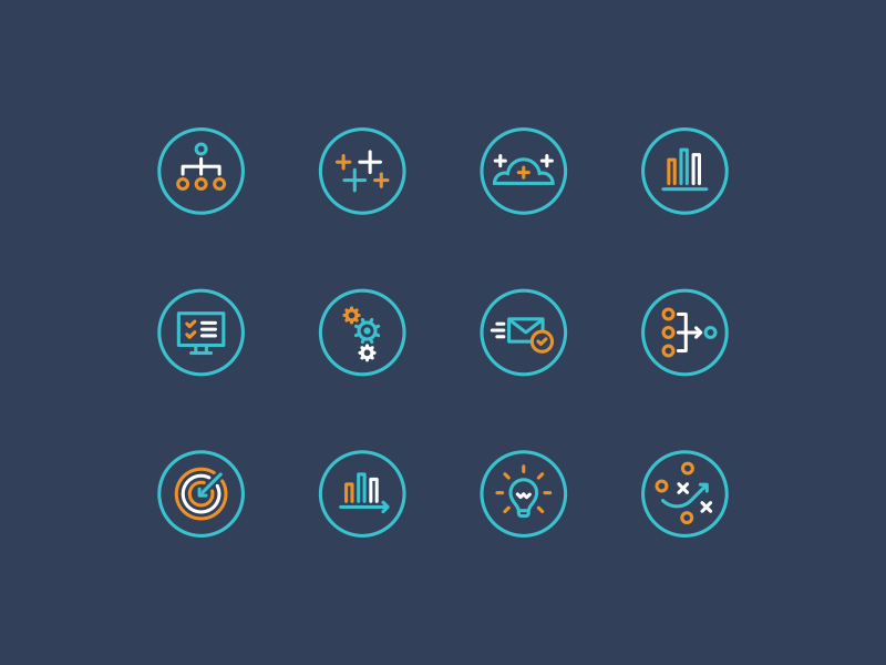 Icons by Drue Dixon for FORT on Dribbble