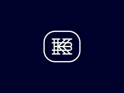 KB beer icon monogram