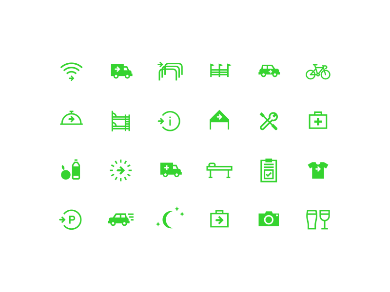 Site Icons cycling icon