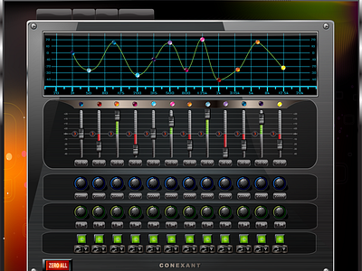 Filter Comb EQUALIZER User Interface