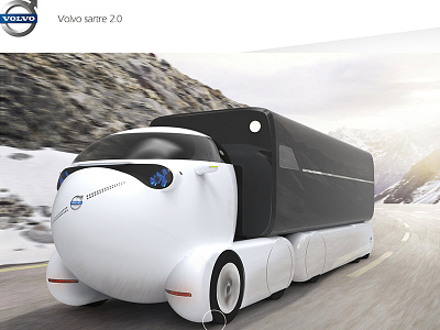 Volvo truck concept design industrial design