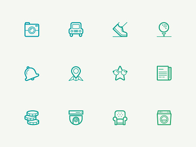 Rumahku Icon Pack icon line nwm