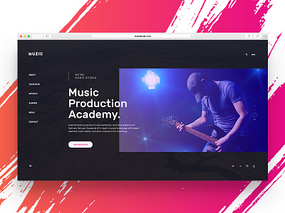 Music slider concept