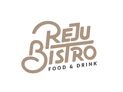 Reju Bistro logo bar brandidentity branding creative develop logo logotyp restaurant