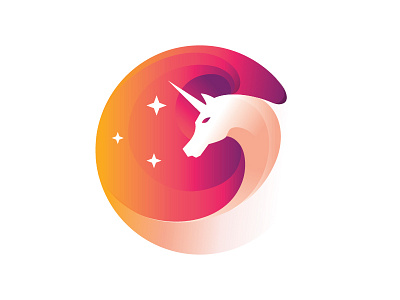 Unicorn Icon animal branding fantastic female identity illustration logos magic unicorn vector