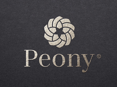 Peony - Fashion brand mark agency animation branding identity fashion graphic design logo logos peony studio
