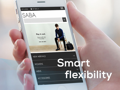 Smart flexibility mobile responsive web