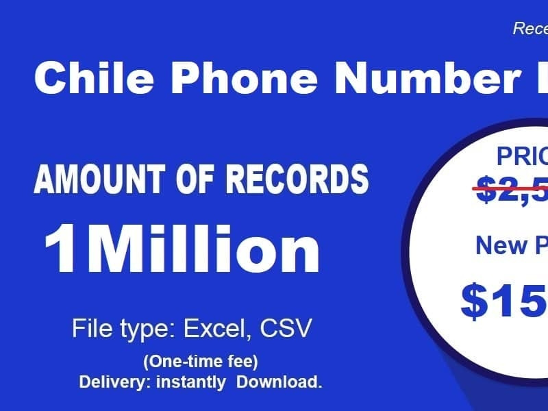 Chile Phone Number List by Md. zahid hasan on Dribbble