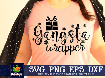 Gangsta wrapper SVG