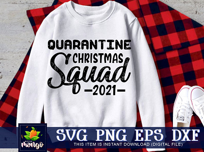 Quarantine christmas squad 2021 SVG christmas crew christmas svg funny svg santa svg squad svg