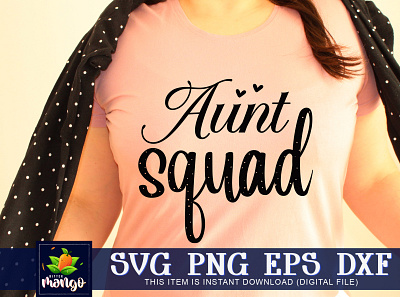 Aunt squad SVG aunt squad svg svg cut file