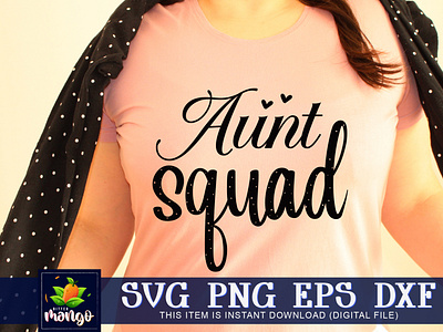 Aunt squad SVG