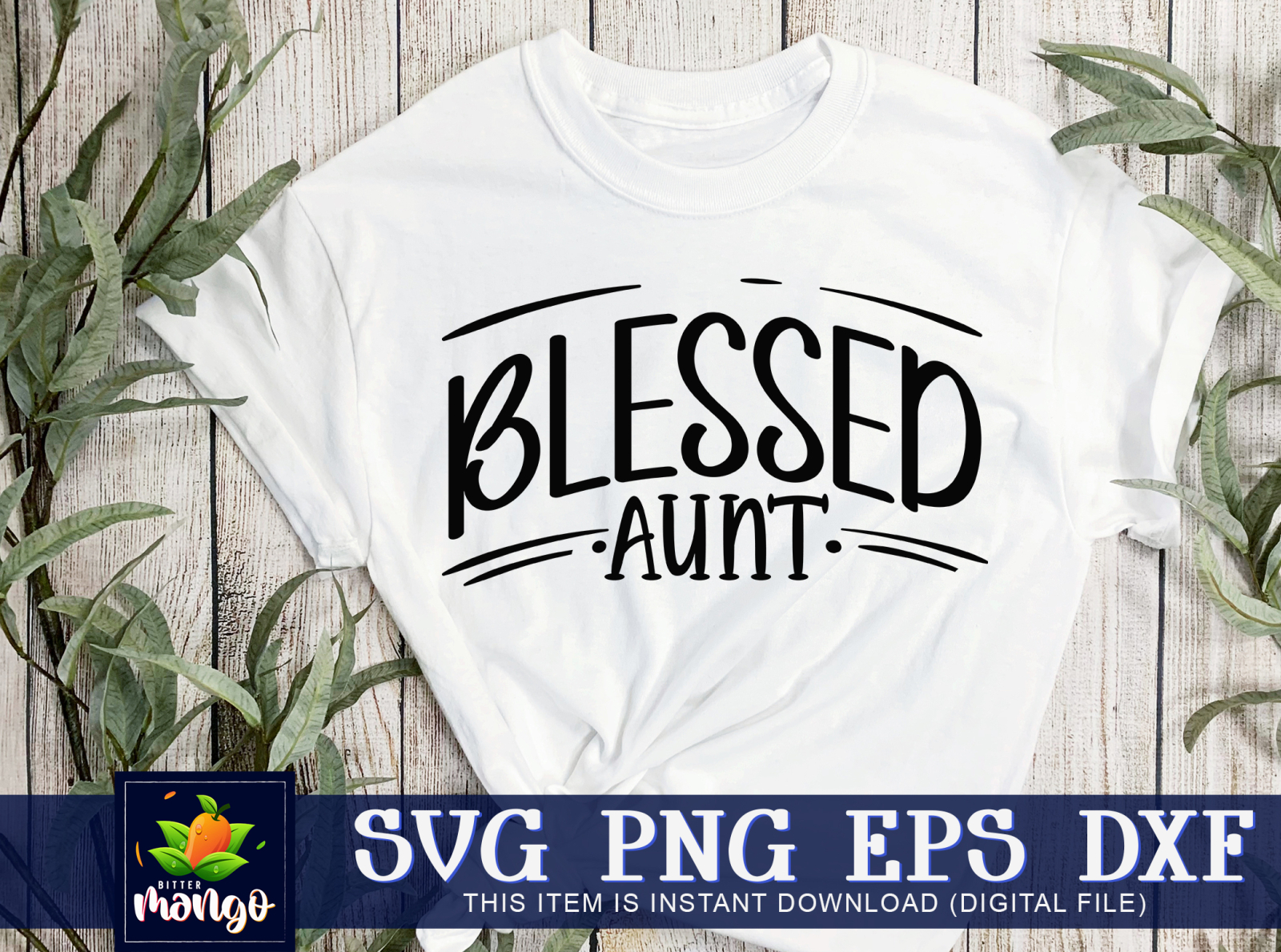 Blessed aunt SVG by BITTERMANGO on Dribbble