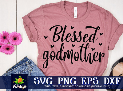 Blessed godmother SVG download