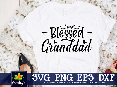 Blessed granddad SVG cricut