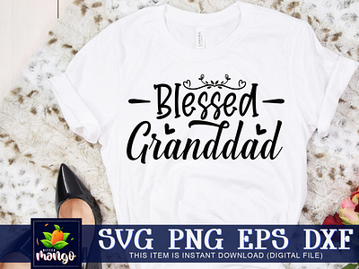 Blessed granddad SVG