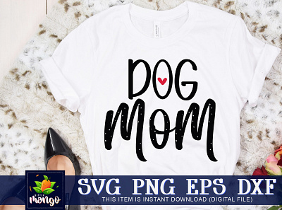 Dogmom SVG cricut silhouette