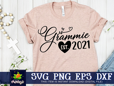 Grammie est.2021 SVG