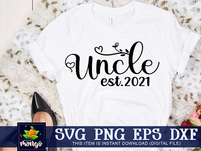 Uncle est 2021 SVG