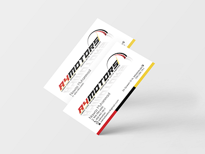 A4Motors Logo and Business Card