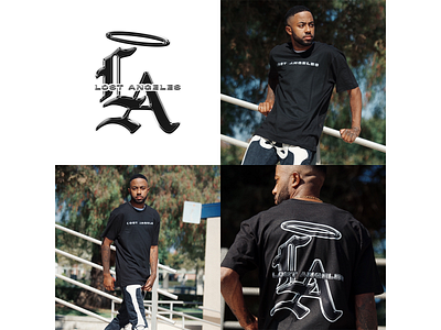 Lost Angeles Shirt Design branding design illustration logo typography vector
