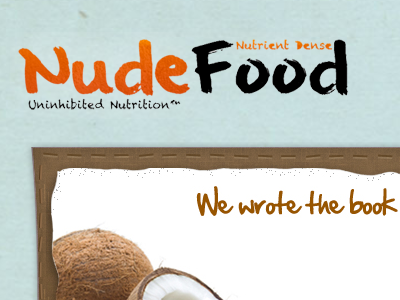 Nude Food nutrition paper texture water color