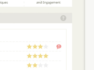 Video Review bubble comment flat metro notification pastel rating review stars ui web app