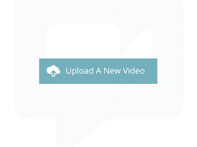 Upload Video blue button flat icon ui upload videlo web app