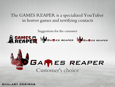 GAMES REAPER LOGO branding graphic design logo