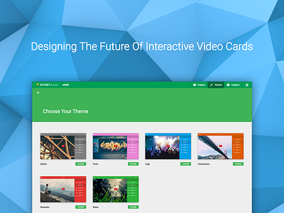Designing Video Content Cards cards interactive video
