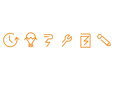 Power Icons design electricity icon icons tools