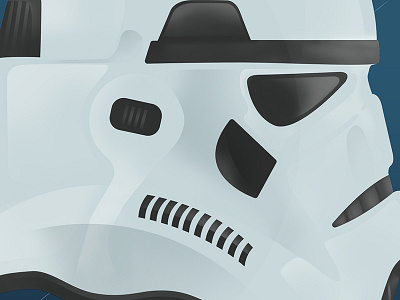 Helmet Series: Stormtrooper episode 7 force awakens galaxy helmet illustration star wars starwars stormtrooper vector