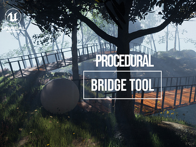 Procedural Bridge Tool - UE4 3d games bridges game engine procedural design unreal engine 4