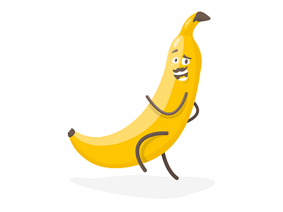 Banana banana character design fruit